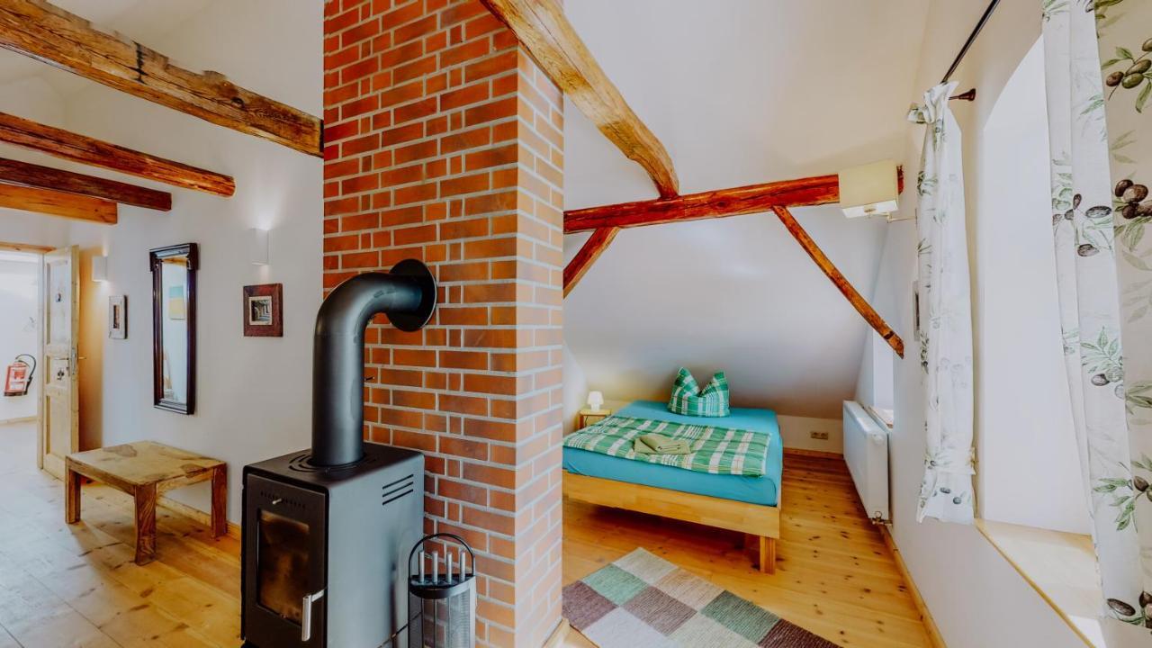 Landhaus Goldene Gans Gross Pankow  Dış mekan fotoğraf