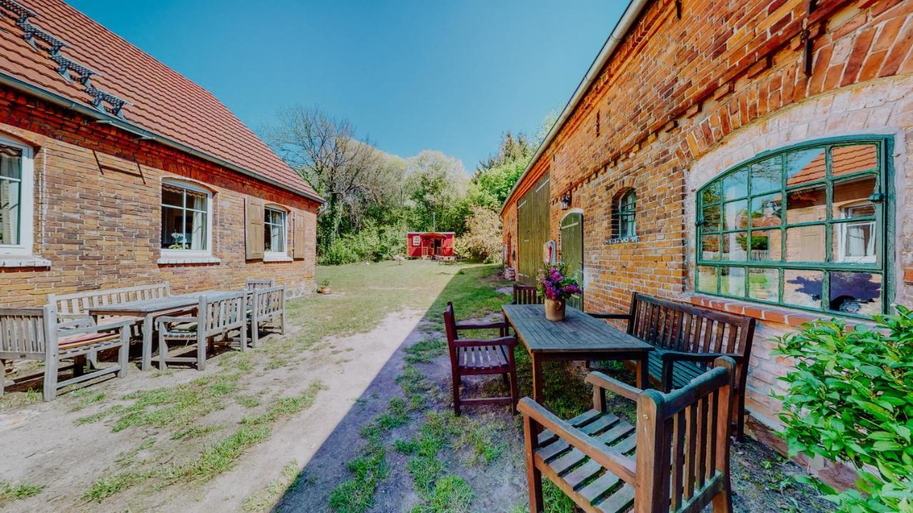 Landhaus Goldene Gans Gross Pankow  Dış mekan fotoğraf