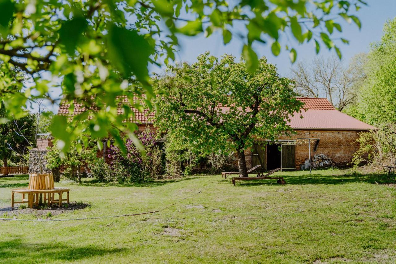 Landhaus Goldene Gans Gross Pankow  Dış mekan fotoğraf