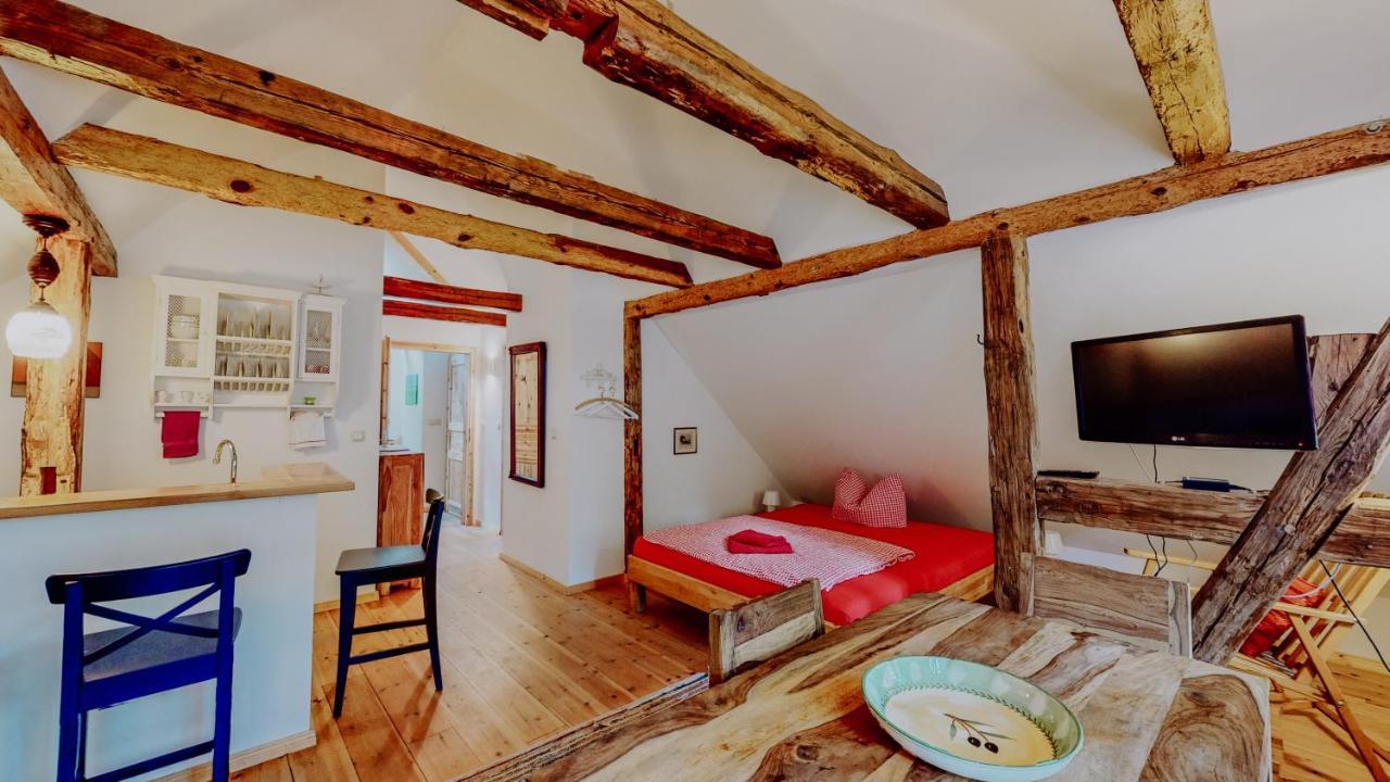 Landhaus Goldene Gans Gross Pankow  Dış mekan fotoğraf